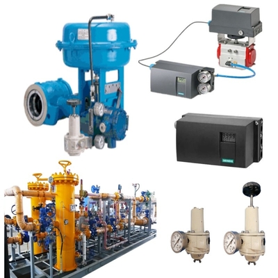 Valvola di controllo rotante eccentrica con posizionatore di valvole Siemens 6DR5010 per un controllo preciso del fluido