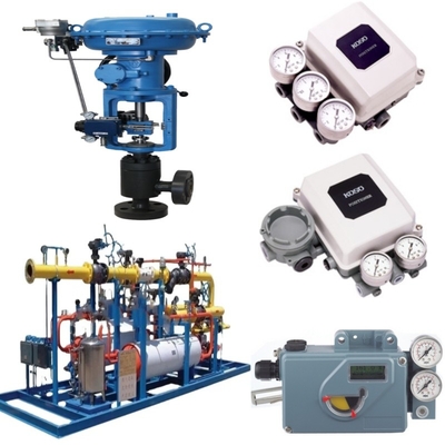 Valvola di posizionamento pneumatica a flangia con segnale da 4 a 20 MA -196 a 400 °C