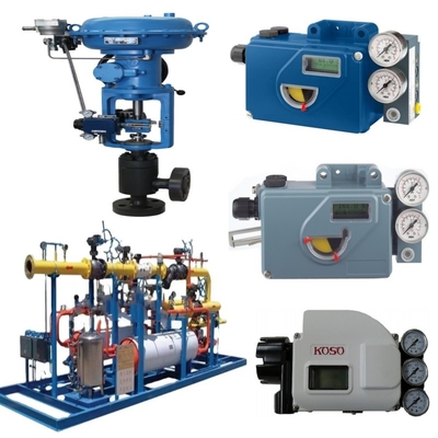 Valvola di posizionamento pneumatica a flangia con segnale da 4 a 20 MA -196 a 400 °C
