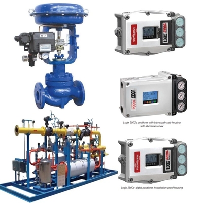 Flowserve Positioner 3200MD 520MD 3800 con Spirax Sarco Actuator per aria Oil Gas media temperature da -40 ° a 85 °