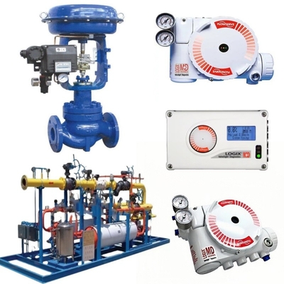Flowserve Positioner 3200MD 520MD 3800 con Spirax Sarco Actuator per aria Oil Gas media temperature da -40 ° a 85 °