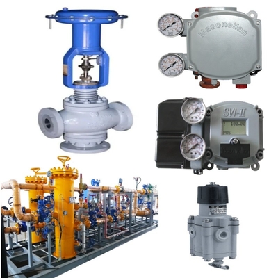 Valvola di controllo HTS di Azbil YAMATAKE HLC con attuatori pneumatici PSA1 PSA4 PSA6