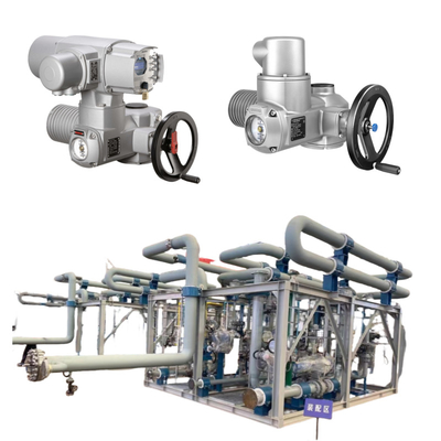 Utilizzo del sistema di scarico del gas e dell'olio AUMA SA 07.2 a 16.2 SAREx 25.1 a 40.1 Attuatore a più giri In magazzino