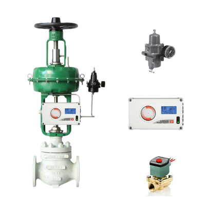 Posizionatore di valvole a flowserve 3800 520MD 3200MD con valvole solenoidi ASCO per valvole a sfera di controllo pneumatico