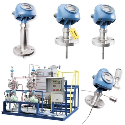 L'unità di rifornimento di carburante è dotata di un trasmettitore di livello EMERSON Rosemount 5300