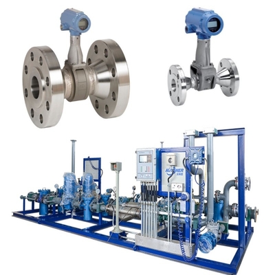Misuratore di flusso di vortice EMERSON Serie 8800 Fisher-Rosemount Clip-on / Flanged / Quattro teste Misuratore di flusso di vortice