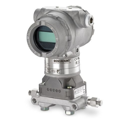 Controllo della pressione / del flusso con trasmettitore di pressione Rosemount 3051N 3154N 3155N e manometro Wika