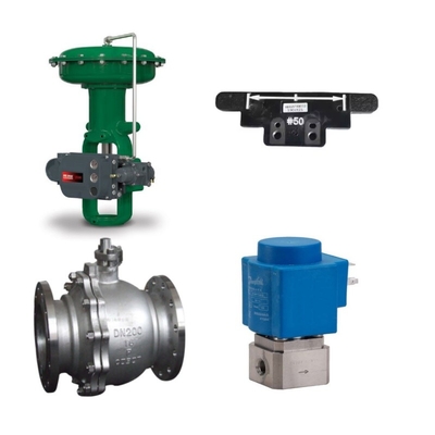 Cina Valvola di controllo con TopWorx Dxp Limit Switch Danfoss Valvola solenoide e Fisher DVC2000 DVC6200 Smart Valve Positioner Magnetic Strip And Bracket