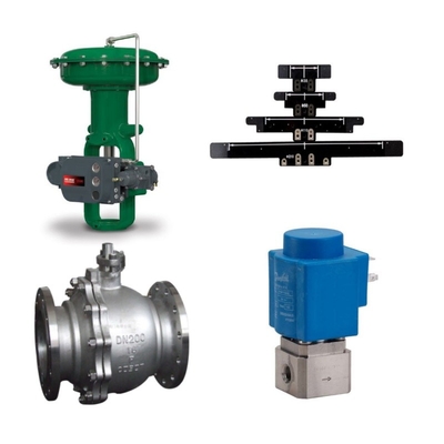 Cina Valvola di controllo con TopWorx Dxp Limit Switch Danfoss Valvola solenoide e Fisher DVC2000 DVC6200 Smart Valve Positioner Magnetic Strip And Bracket