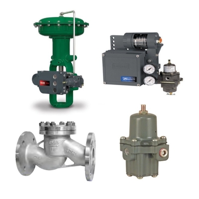 Valvola di controllo con Fisher 667/657 Attuatore pneumatico DVC6200/3582/3582I Valve Positioner Bracket E 67CFR-225 Filter Regulator