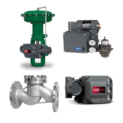 Valvola di controllo con Fisher 667/657 Attuatore pneumatico DVC6200/3582/3582I Valve Positioner Bracket E 67CFR-225 Filter Regulator