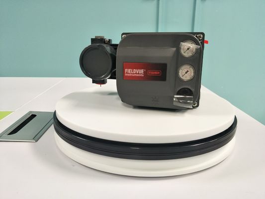 Vanessa Serie 30.000 Valvola di controllo del flusso Quarter Turn Triple Offset Con Fisher DVC6200 Valve Positioner