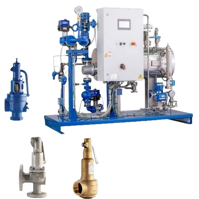 Valvole di sicurezza industriali Spirax Sarco SVL488 essenziali per garantire la sicurezza sul posto di lavoro nelle caldaie a vapore