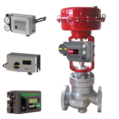 Accessori di valvola di controllo FISHER DVC6200 Samson 4763 Spirax SP7 e Burkert Valvola solenoide in ottone 6524 con diaframma 2/2-way resistente alle alte temperature