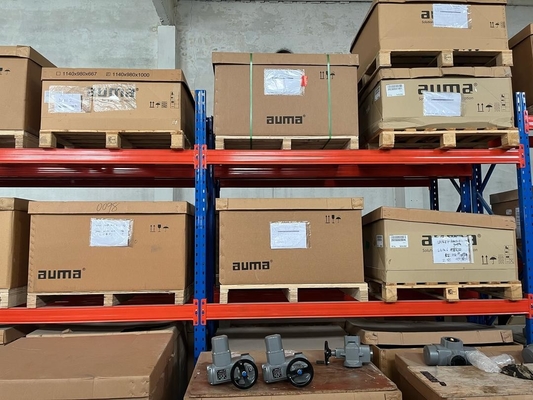 AUMA SA07.2 SA07.6 Valvole di controllo elettriche Attuatore con cambio GST e controllo dell'attuatore AM per controllo accurato