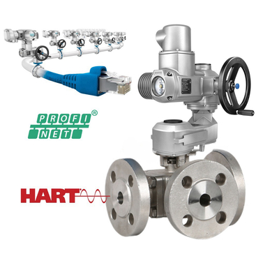 Azionatori di valvole multi-torno SA 07.2 SA07.6 SA10.2 SA14.2 SA16.2 SA 14.6 Azionatori elettrici e ingranaggi GST con valvole BAll cinesi