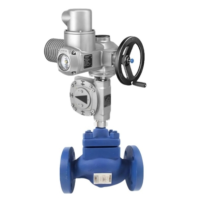 AUMA attuatore elettrico SAREX 07.2 con valvola cinese Wuzhong e valvole a sfera Spiarxsacrco