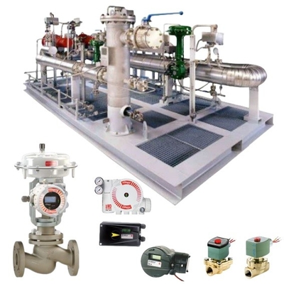Posizionatore di flowserve 3200MD 520MD 3800 con attuatore Spirax Sarco e valvola solenoide Asco per la produzione industriale
