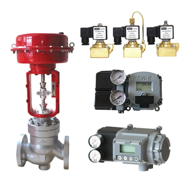Valvola solenoide Parker 321f35 con posizionatore di valvole Masoneilan SVI2 adatto all'alimentazione elettrica