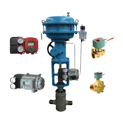 Valvola solenoide Parker 321f35 con posizionatore di valvole Masoneilan SVI2 adatto all'alimentazione elettrica
