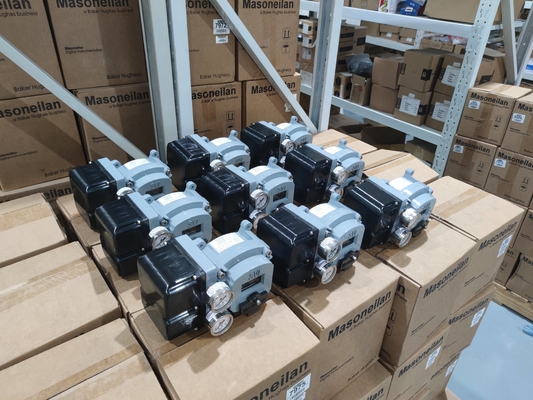 Valvola solenoide Parker 321f35 con posizionatore di valvole Masoneilan SVI2 adatto all'alimentazione elettrica