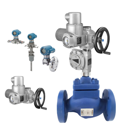 Nuovo e originale attuatore elettrico Auma per valvola Spiraxsarco con flussometro della serie Rosemount 3144P per l'industria petrolifera e del gas