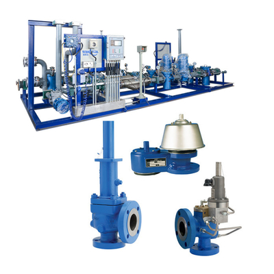 Sliding Tank Booster con valvole di sollievo di pressione