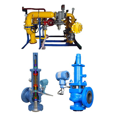 Valvola di scorrere del gas di combustibile con valvola di sollievo di sicurezza Crosby Crosby PRV-28200 Protezione da sovrapressione Valvola di sollievo di pressione a molla diretta