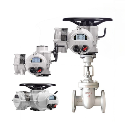 Valvola di arresto del cancello Rotorco Serie IQ Attuatori elettrici intelligenti Attuatori elettrici multi-torno per il trattamento delle acque reflue