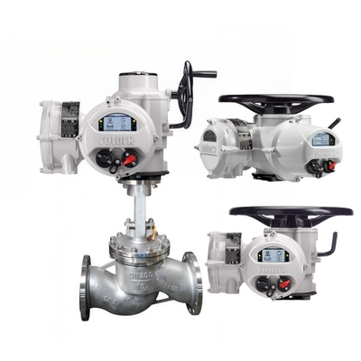 Valvola di arresto del cancello Rotorco Serie IQ Attuatori elettrici intelligenti Attuatori elettrici multi-torno per il trattamento delle acque reflue