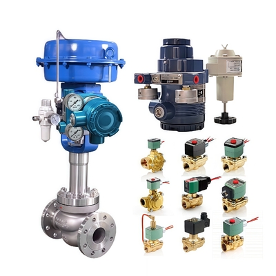 Valvola di controllo pneumatico originale Valvola di posizionamento di valvola intelligente AVP300 AVP301 AVP302 12v 24v 2 Way Asco Solenoid Valve