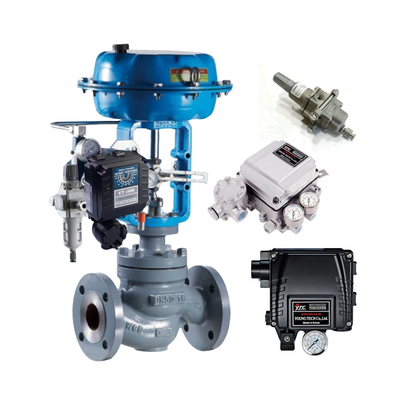 Valvo di controllo automatico del flusso Rotork YT-1000R Valvo elettro-pneumatico posizionatore e regolatore di filtro Fisher 67C 67CFR 67CFSR