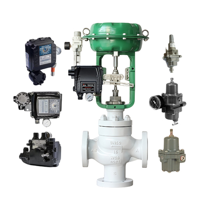 Valvo di controllo automatico del flusso Rotork YT-1000R Valvo elettro-pneumatico posizionatore e regolatore di filtro Fisher 67C 67CFR 67CFSR