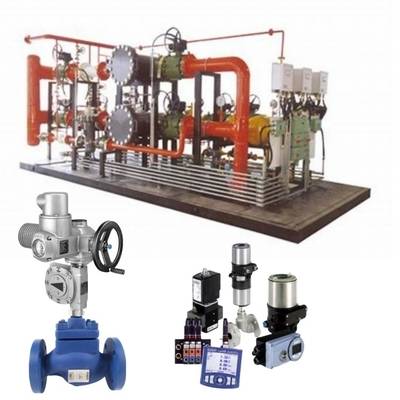 Grigio Nuovo Auma Attuatore elettrico per spirax blu Sarco Valvola a sfera di controllo e Burkert Valvola soleniode in petrolio e gas