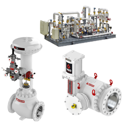 VRG Valvole di controllo pneumatiche Valvola di controllo rotante lineare Fisher DVC6200 Valve Positioner per applicazioni di controllo del gas naturale