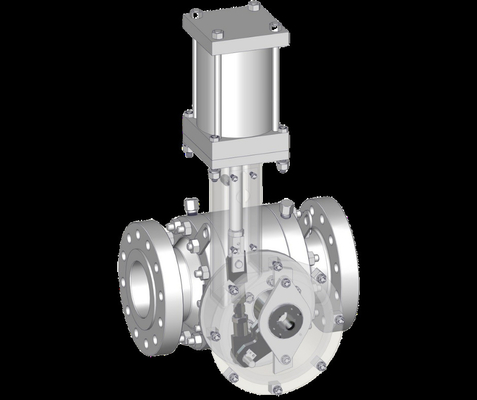 VRG Valvole di controllo pneumatiche Valvola di controllo rotante lineare Fisher DVC6200 Valve Positioner per applicazioni di controllo del gas naturale