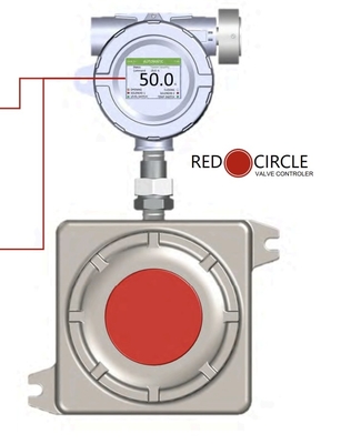 VRG Valvole di controllo pneumatiche rotanti VPC-SA Valve Pilot Controller RCVC Red Circle Valve Controller per applicazioni di gas naturale