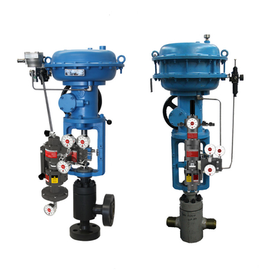 Valvola di controllo azionata pneumaticamente VRG VGP-100 Valve Gas Positioner Controller personalizzato per l'industria del gas naturale
