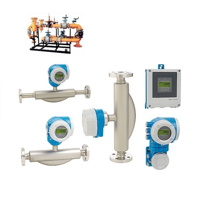E+H di alta precisione F 300 F 500 Coriolis Mass Flowmeter Prezzo Endress+Hauser Coriolis Fluid Flowmeters per il controllo dei processi