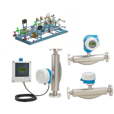 E+H di alta precisione F 300 F 500 Coriolis Mass Flowmeter Prezzo Endress+Hauser Coriolis Fluid Flowmeters per il controllo dei processi
