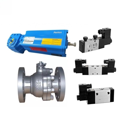 Stock Neles Serie K Limit Switch doppio effetto B1 Valmet Tipo di pistone Quarter Turn Attuatori pneumatici con valvola a sfera