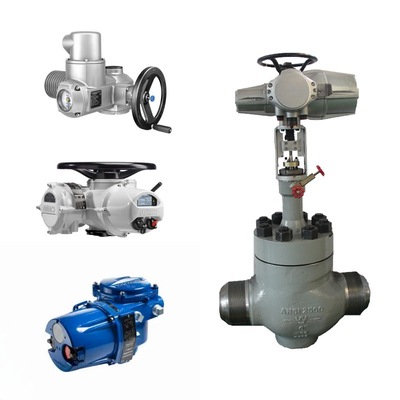 Fabbrica di valvole di controllo del flusso assiale elettrico A2000 Customized OEM Rotork Auma Limitorque Electric Valve Actuator Controller