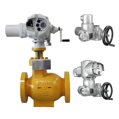 Fabbrica di valvole di controllo del flusso assiale elettrico A2000 Customized OEM Rotork Auma Limitorque Electric Valve Actuator Controller