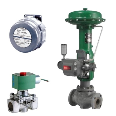 Fisher DVC6200 Control Valve and Asco Solenoid Valve and Other Valve Parts in Stock for Sale