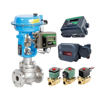 Regulatore del filtro d'aria Controller digitale della valvola DVC2000 DVC6200 Fisher Single Seat Pneumatic Control Valve Positioner Prezzo