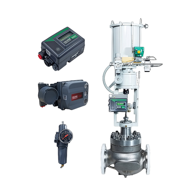Regulatore del filtro d'aria Controller digitale della valvola DVC2000 DVC6200 Fisher Single Seat Pneumatic Control Valve Positioner Prezzo