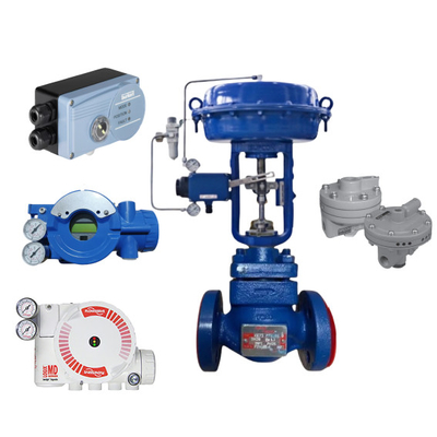 FLOWSERVE/ FOXBORO/ BURKERT Posizionatore intelligente Spirax Sarco Valvola pneumatica per tubi