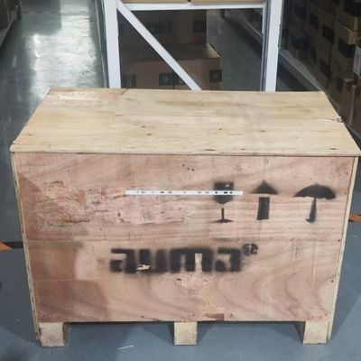 Attuatore elettrico Auma SA e controllo AM con valvola a sfera per skid regolatore di gas naturale cinese