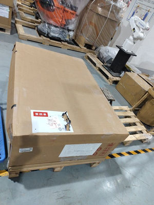 Valvola a farfalla cinese a grande diametro con attuatore elettrico Rotork IQ3 e riduttore IB