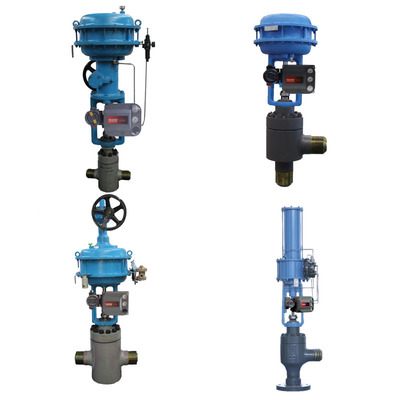 Valvo di controllo dell'iniezione di gas pneumatico fabbricante personalizzato Fisher singolo doppio agire con feedback DVC6200 Valve Positoner
